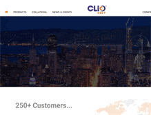 Tablet Screenshot of cliosoft.com